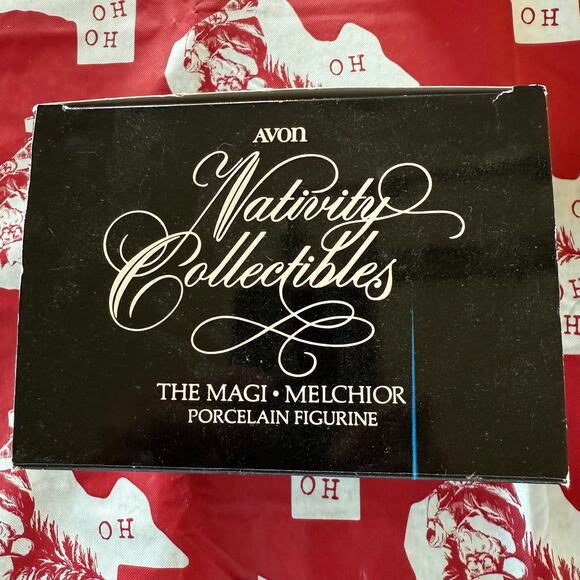 VTG Avon Nativity Collectibles "The Magi- Melchior" NIB 1982 Porcelain Figure - Picture 3 of 4